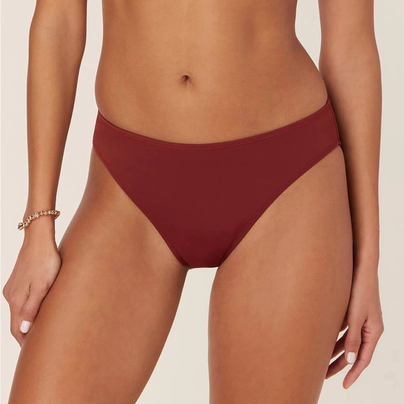 NWT Andie Swim The Hipster Bottom Truffle Size Large - Picture 3 of 10